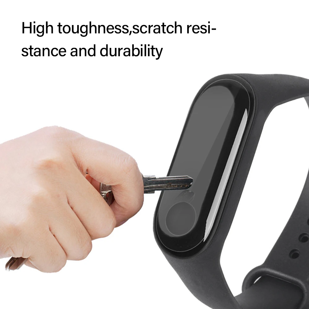 5 шт. Защитная пленка для Xiaomi mi Band 4 смарт-браслет на весь экран мягкая защитная пленка для mi Band 4 3 2 не стекло