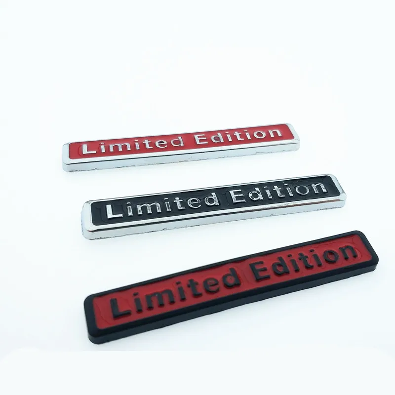 3D хромированный металлический значок Ограниченная серия Эмблема для автомобиля