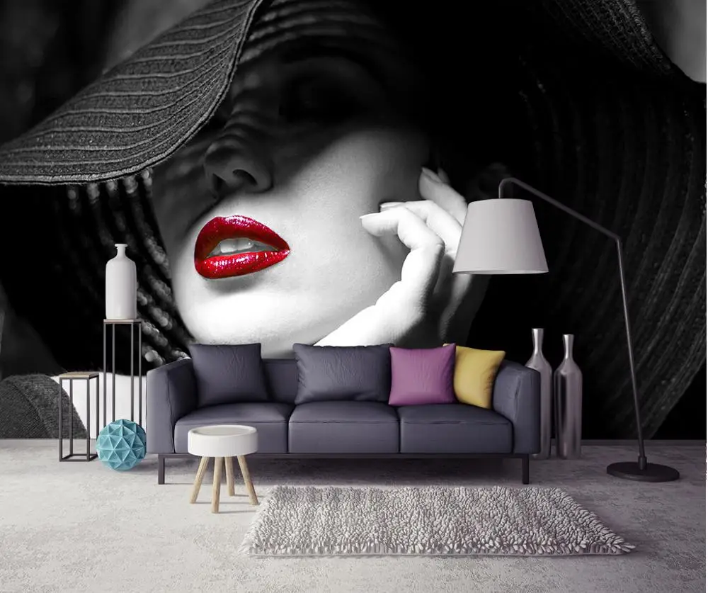 3D Waterproof Self-adhesive Wall Sticker Stereoscopic Embossed Murals Wallpaper Living Room Bedroom Background | Дом и сад