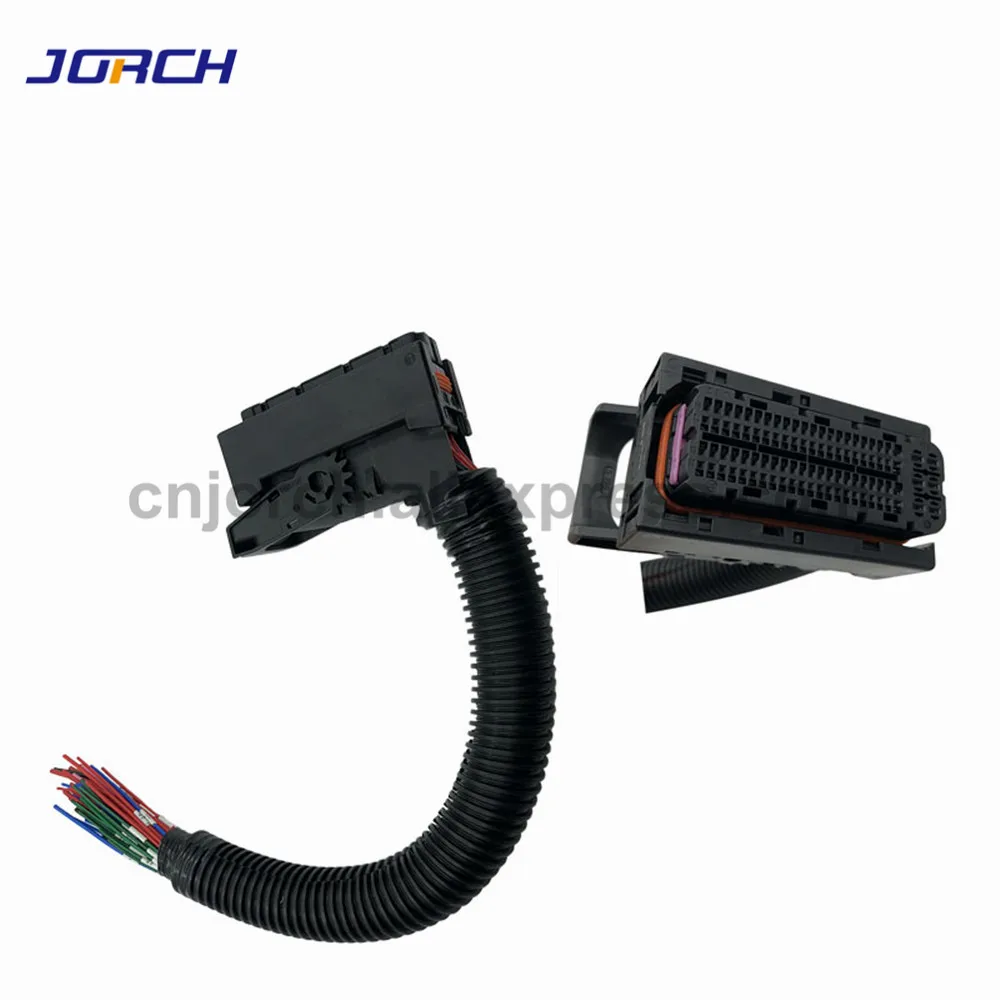 1 комплект EDC17 автомобильный 94Pin 60Pin ECU Plug PC Board Socket с жгутом проводов соединитель