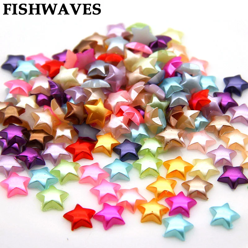 Бисер FISHWAVES 200 шт. 10 мм полужемчужный бисер для украшения свадебной вечеринки