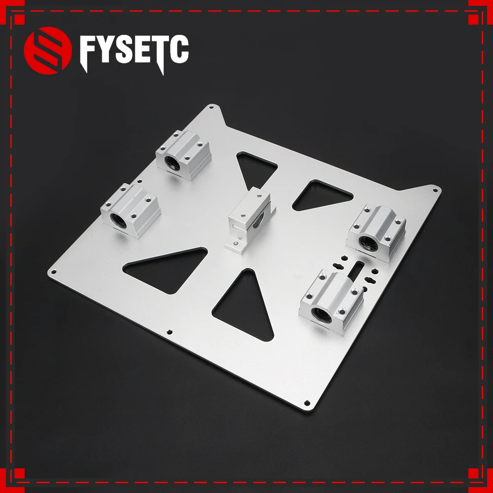 Алюминиевая Y образная анодированная пластина с SC8UU pgrade Prusa i3 V2 опорная Hot Bed для