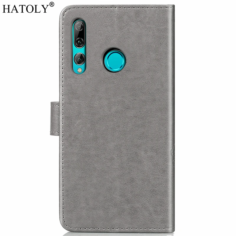 HATOLY For Flip Wallet Case Huawei P Smart Plus 2019 Leather Soft Silicone Cover Phone Bag for Honor 10i HRY-LX1T | Мобильные