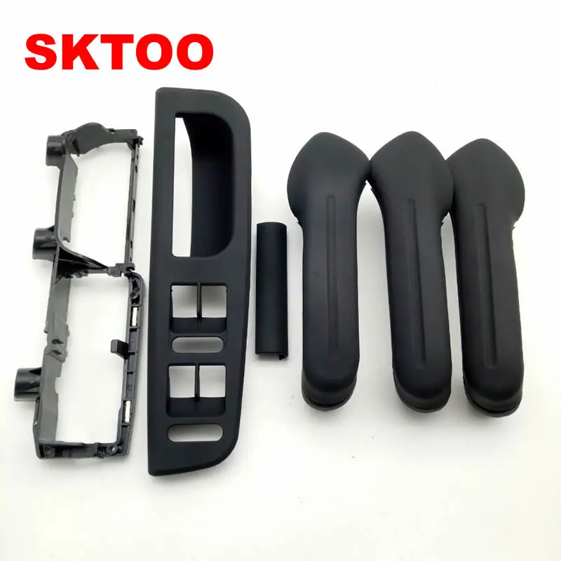 SKTOO 6 шт./компл. черный фотомагнитный кронштейн захват ободок отделка