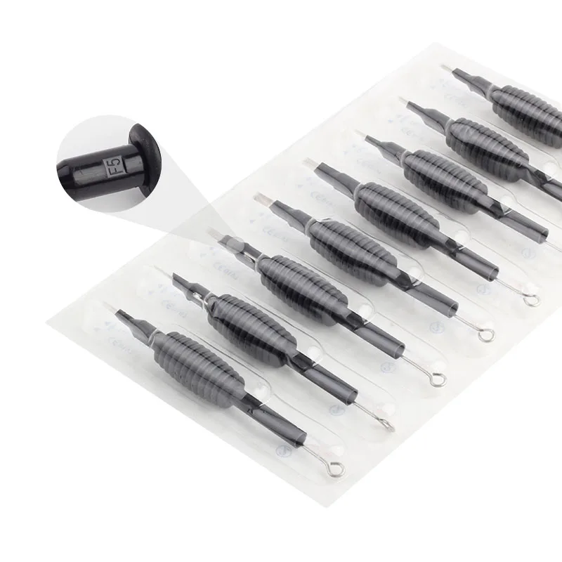 YILONG 20 x одноразовых тату ручки трубка с иглами в ассортименте 18RL Размер 3/4 &quot(19 мм)