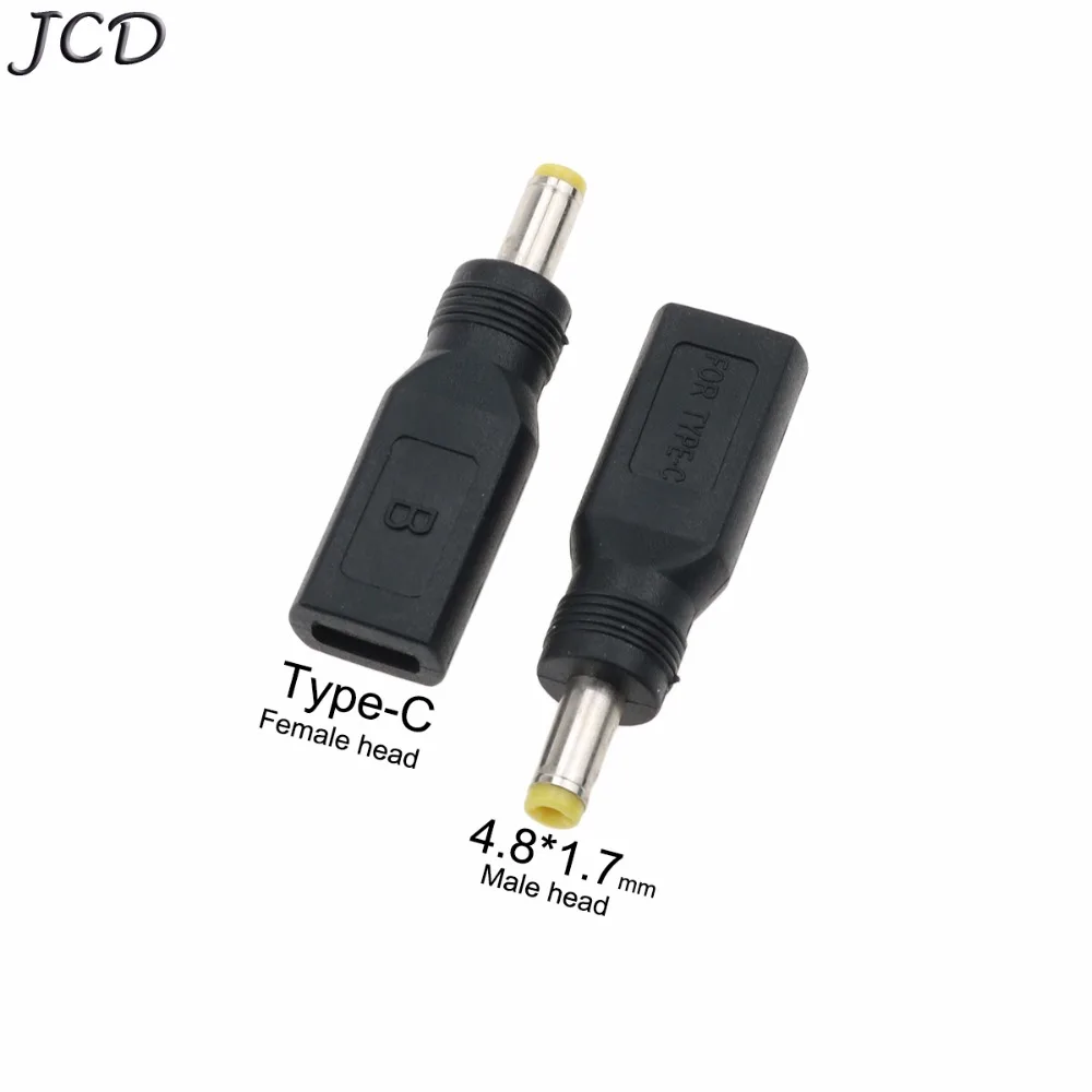 JCD DC 5 5*2 1 мм Мужской Мощность разъем USB 3 Тип C USB-C Тип-c женский 4 8 * 7 штекер Micro-USB
