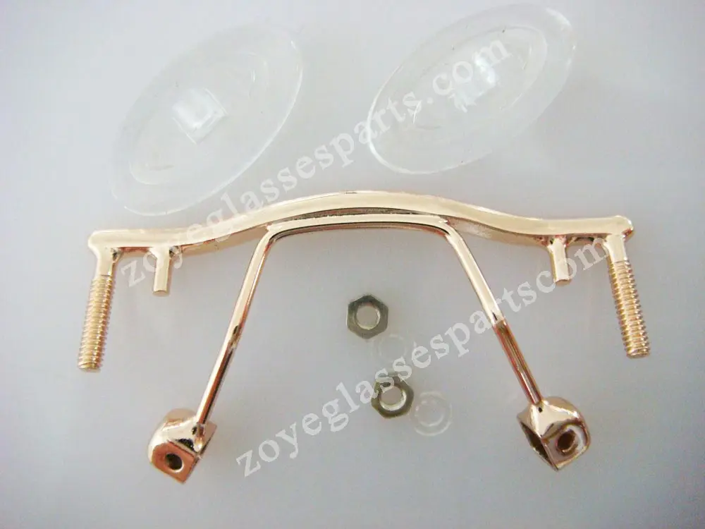 Замена моста для очков мост из нержавеющей стали оправы без золотой винт ремонта