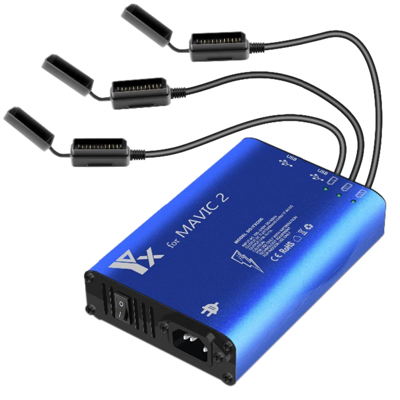 Зарядное устройство 5 в 1 Mavic 2 3 способа зарядки аккумулятора usb-порта пульт
