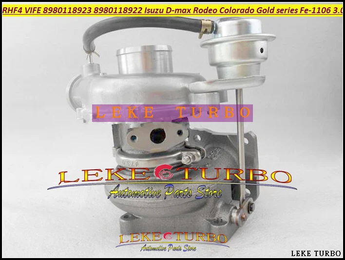 Турбокомпрессор RHF4 VIFE 8980118923 8980118922 для ISUZU D-Max Holden Rodeo Колорадо Золотая серия TD Fe-1106