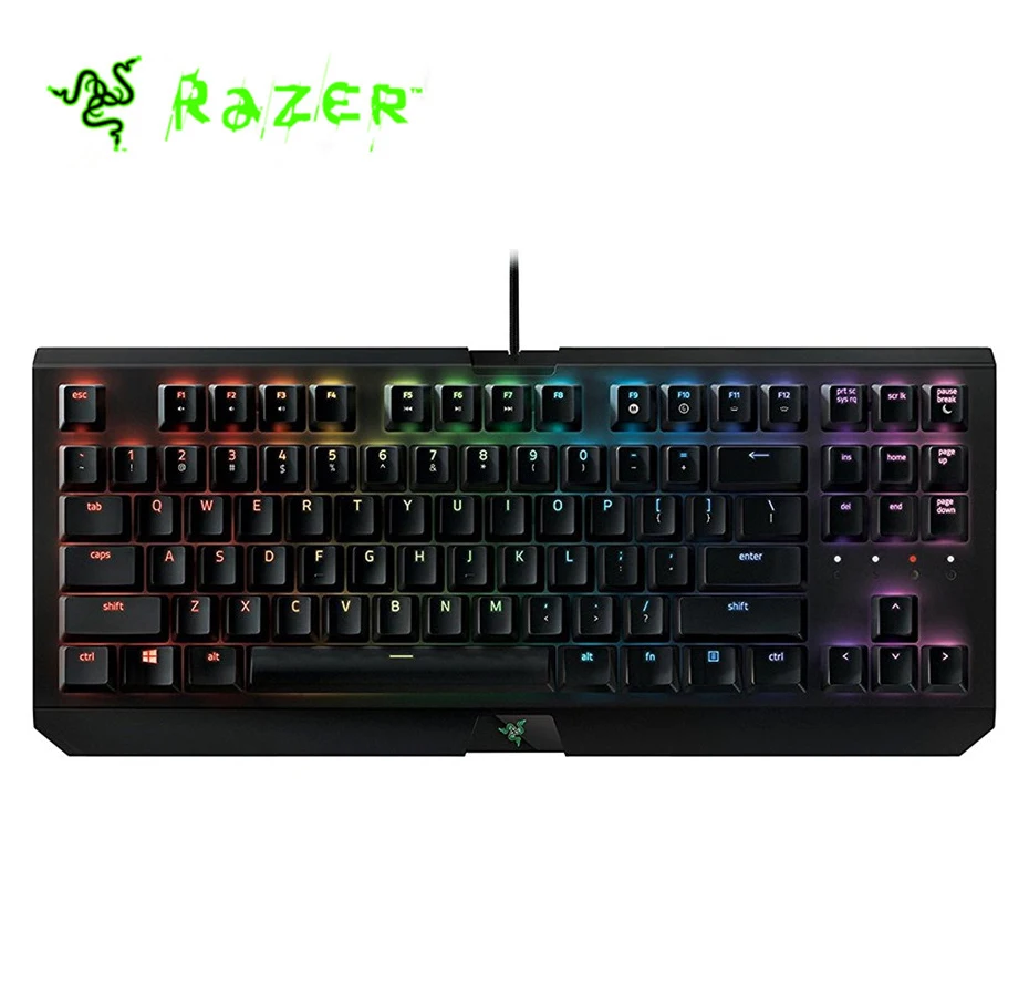 Razer BlackWidowXTournament Edition Chroma Механическая игровая клавиатура RGB с металлической