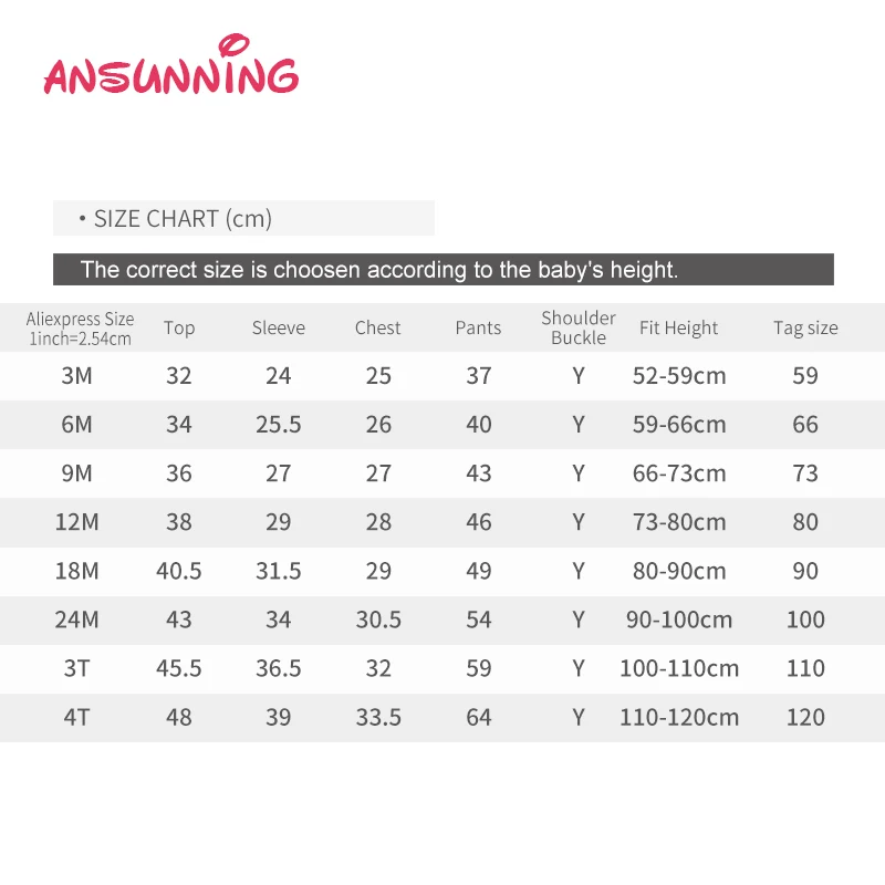 Пижамы для новорожденных комплект из топа и штанов малышей хлопковая одежда сна