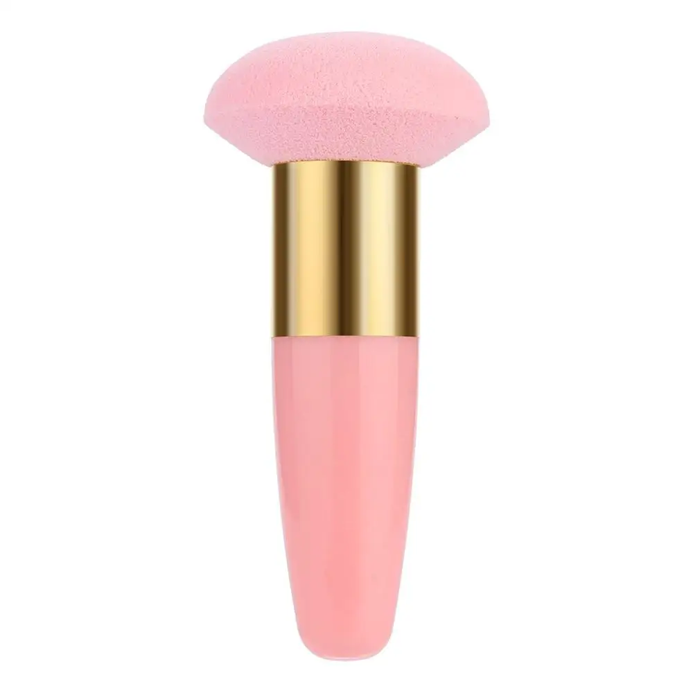 pink 1 шт. профессиональные основы красоты для макияжа Ручка Губка косметическая пуховка консилер кисти латексные красивые макияж кисти Прямая поставка# T - Handle Color: pink