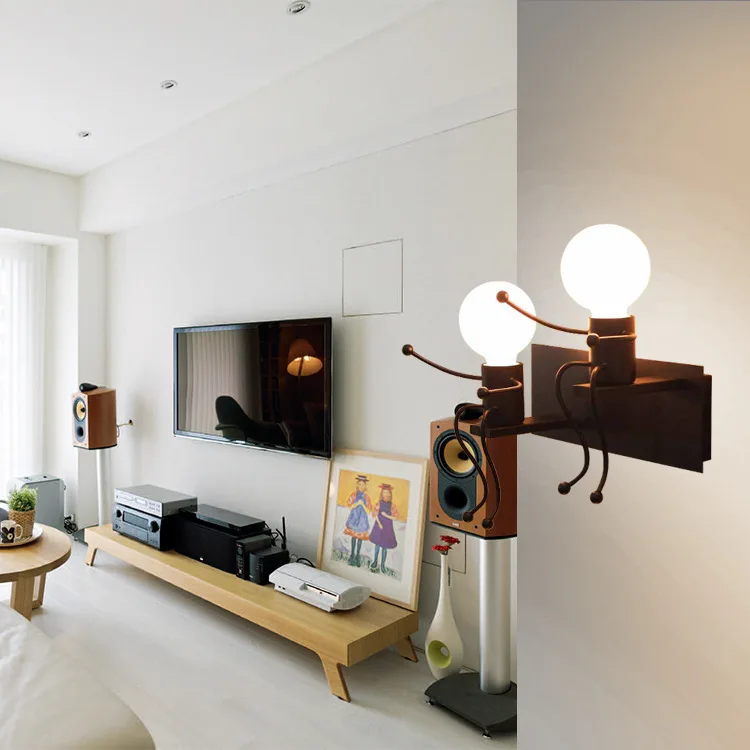 Комнатное украшение современный креативный настенный светильник в форме