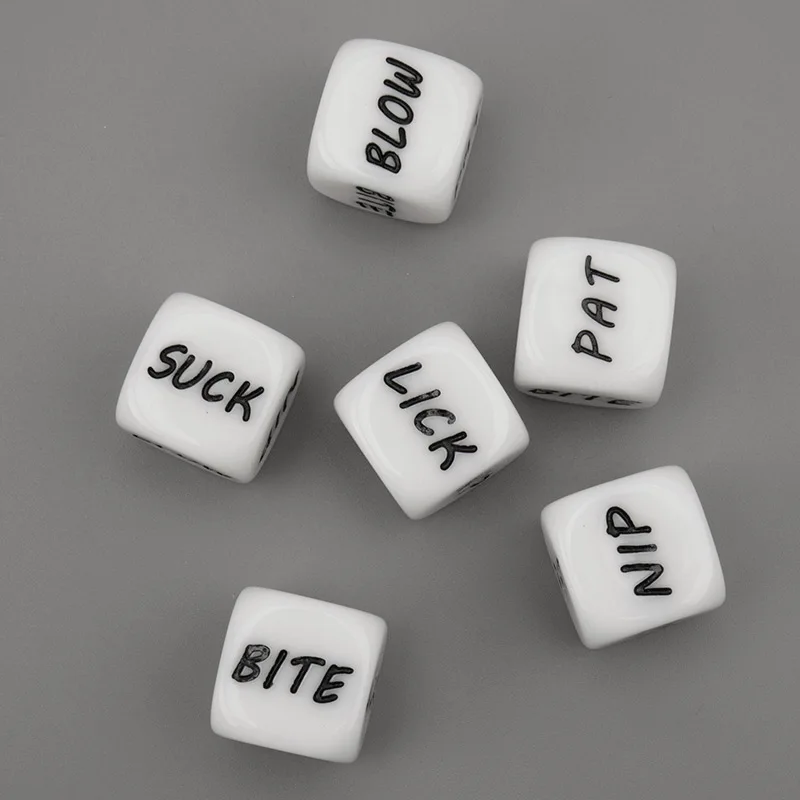 1 пара черно-белых костей для интима игра взрослых английские слова эротический