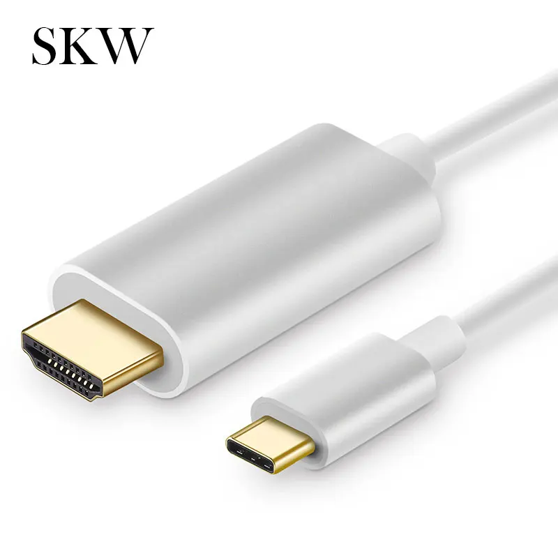 SKW T C001 type C к HDMI конвертер адаптер 4 K/60 HZ для ноутбука Apple huawei Macbook Pro подсоединения