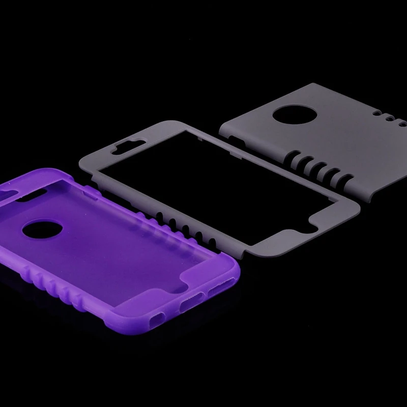 Roybens для iPhone 6S 5S чехол Роскошный 3 в 1 мягкий силиконовый 6 Plus 5 SE прочный PC TPU