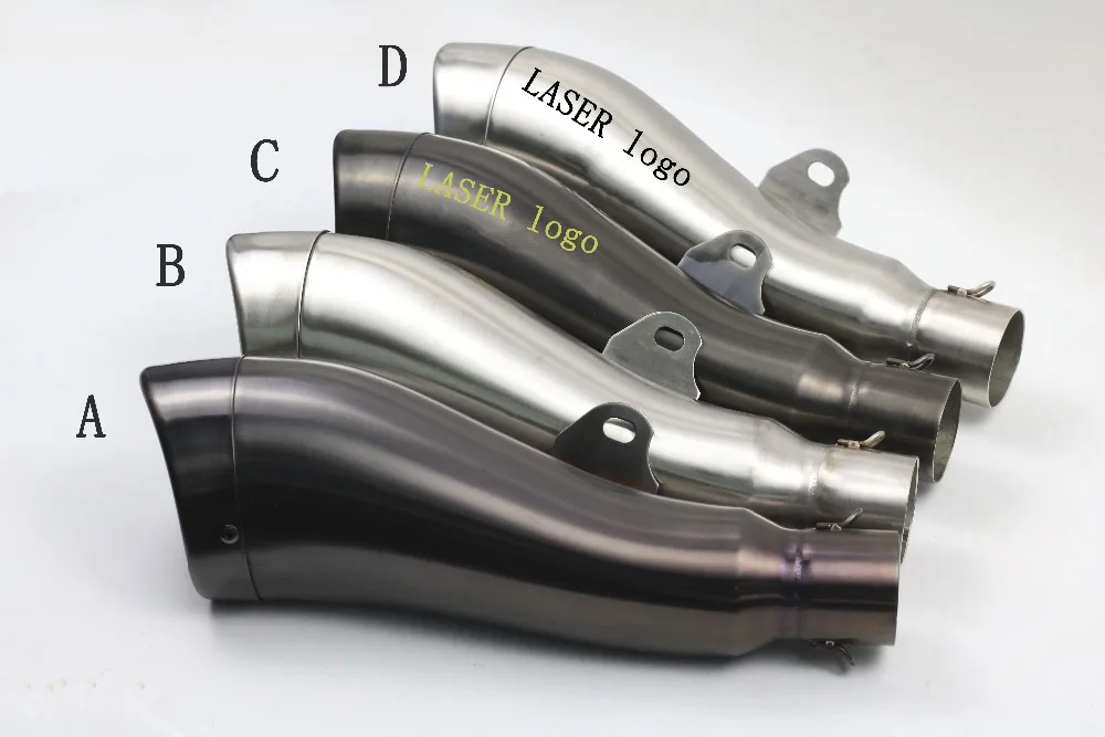 51 мм универсальный глушитель выхлопной трубы мотоцикла левая и правая сторона с