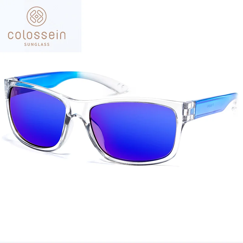 Солнцезащитные очки COLOSSEIN для мужчин винтажные цветные солнцезащитные