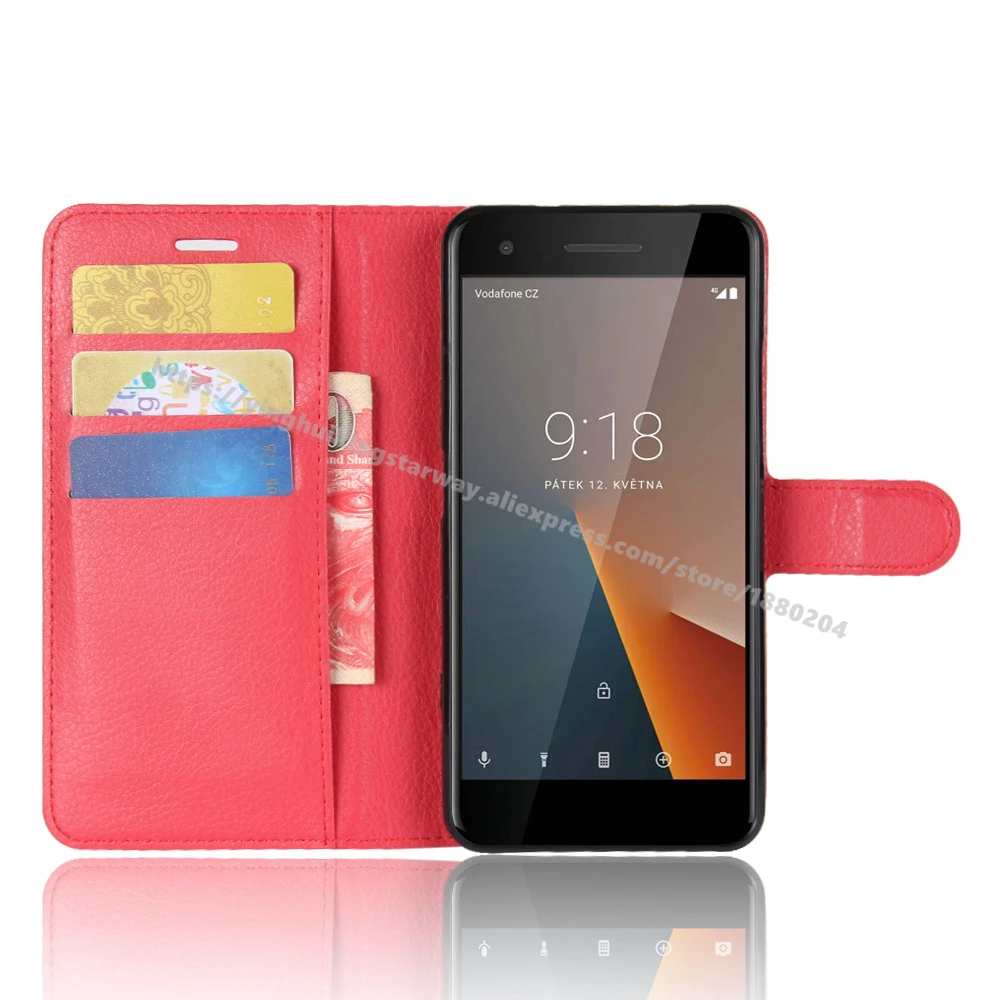 Роскошный защитный чехол для мобильного телефона Vodafone Smart V8 V 8 VFD 710 кошелек из