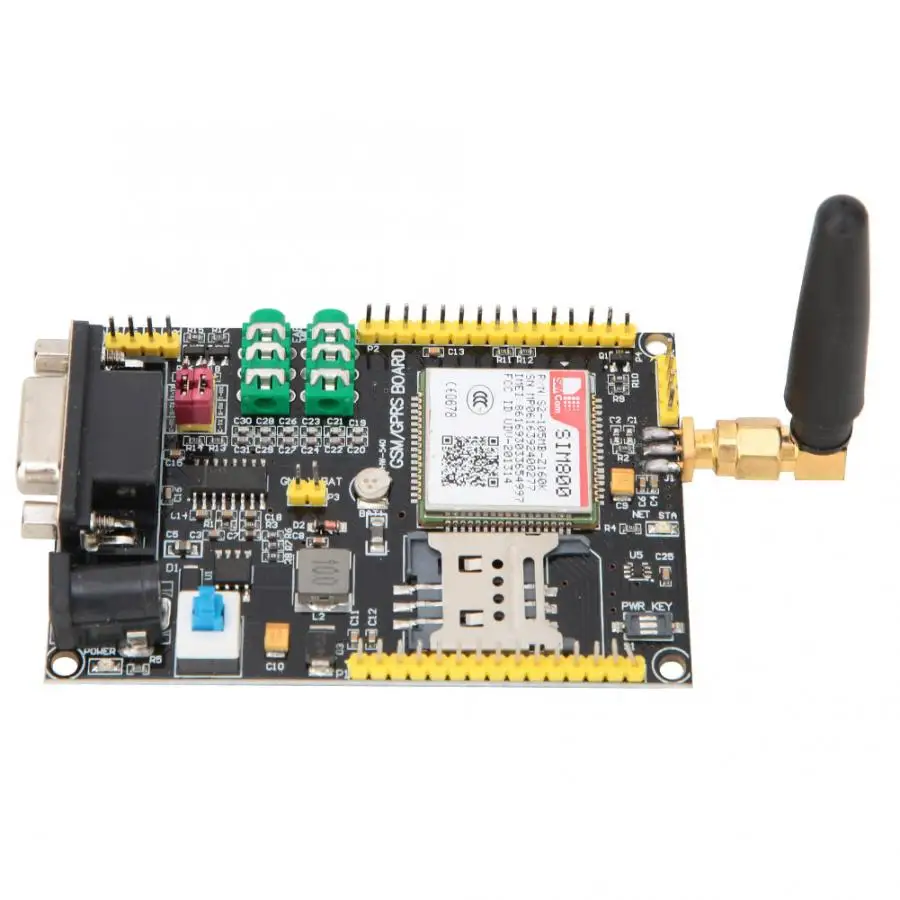 SIM800 GSM GPRS модуль SIM900A обновленная макетная плата для 51 STM32 умной
