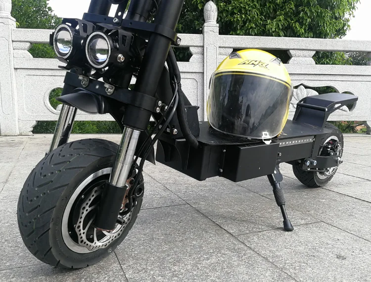 Электрический самокат Janobike с двойным приводом и сиденьем, 60 В/5600 Вт, быстрый складной самокат для взрослых, 11 дюймов, дорожный Электрический городской самокат