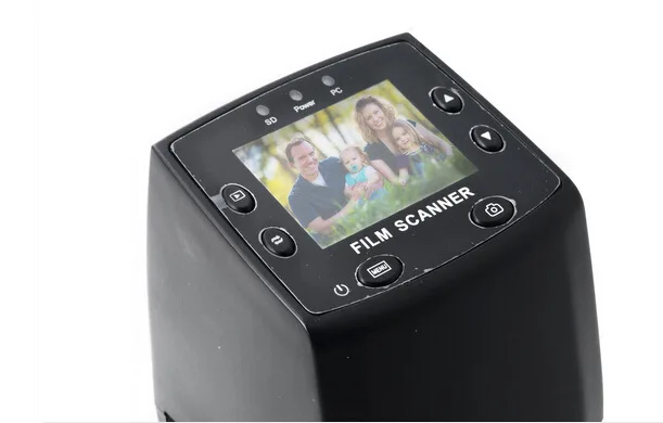 REDAMIGO 5MP 35 мм Портативный sd-карта пленка сканирование фото сканеры отрицательная пленка слайд-просмотра сканер монохромный USB MSDC EC717-U