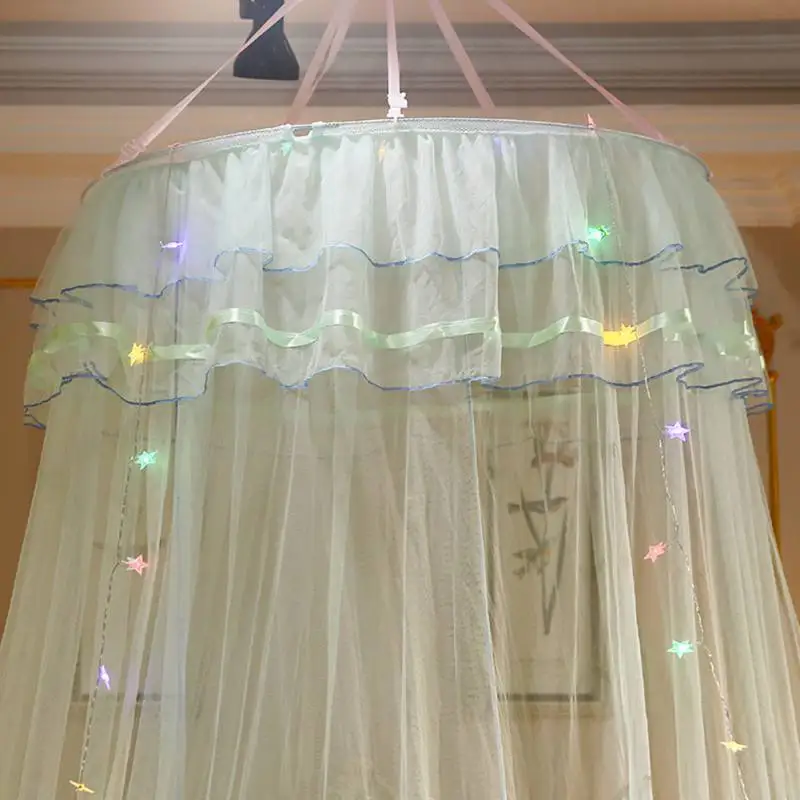 Elgant Canopy Mosquito Net For Double Bed Mosquito Repellent Tent Insect Reject Canopy Bed Curtain Bed Tent New