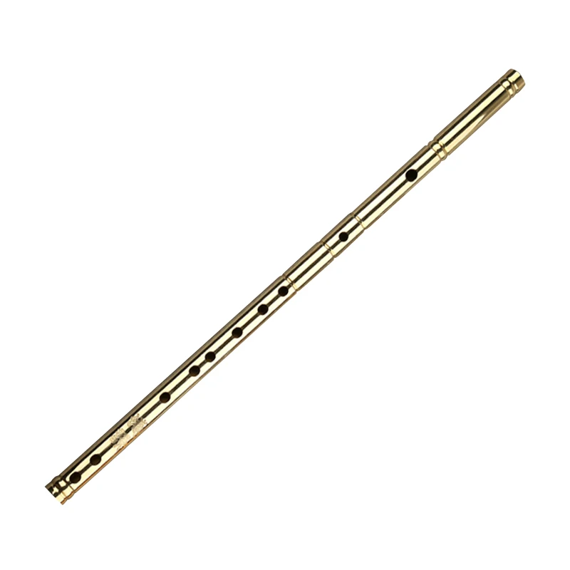 Professional  H62 Brass Tube  CDEFG Key 8 Holes Flute  Chinese Metal Flute  Classic Woodwind Musical Instrument