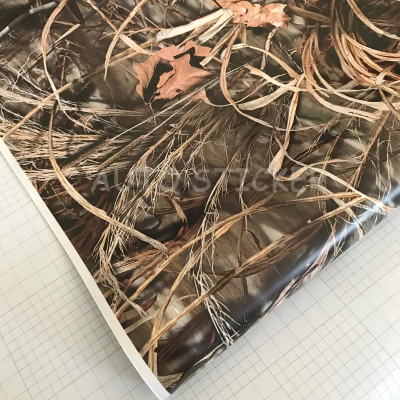 Виниловая автомобильная пленка с камуфляжным рисунком дерева ПВХ клейкая