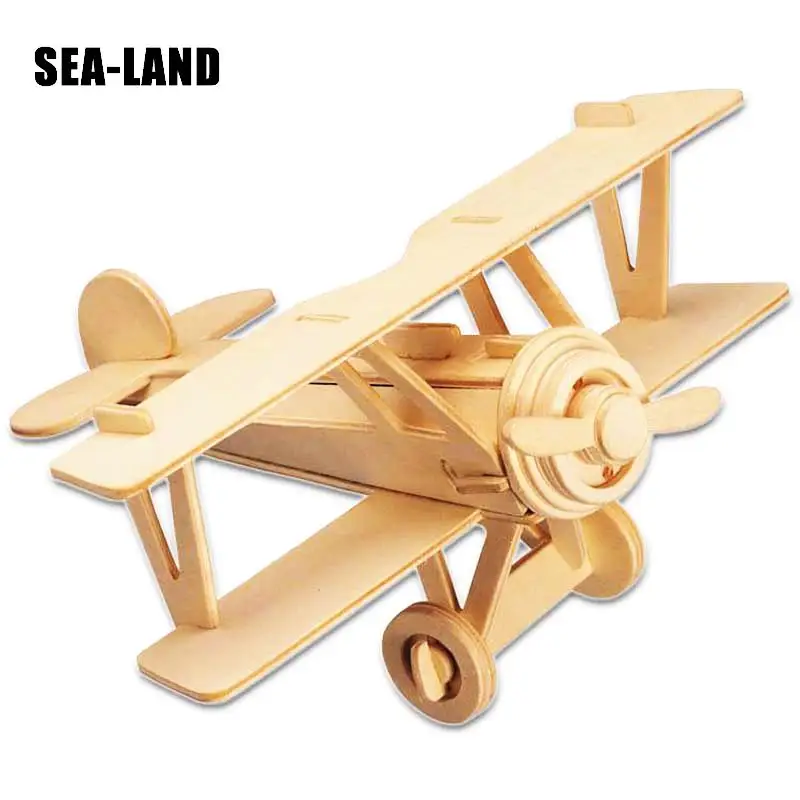Игрушки для детей 3D пазл Деревянный Пазл сделай сам самолет Nieuport детские игрушки