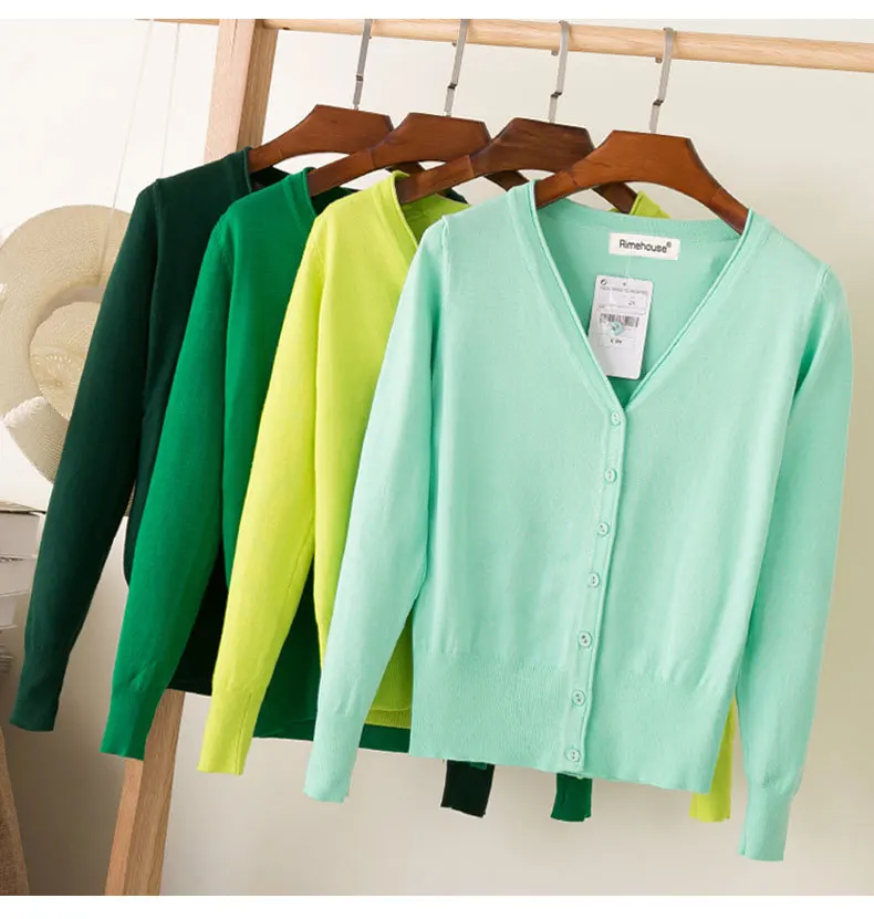 21 Colors S-6XL 2019 high quality spring autumn cardigan women casual sweet long sleeves knitted tops V neck sweater coat |