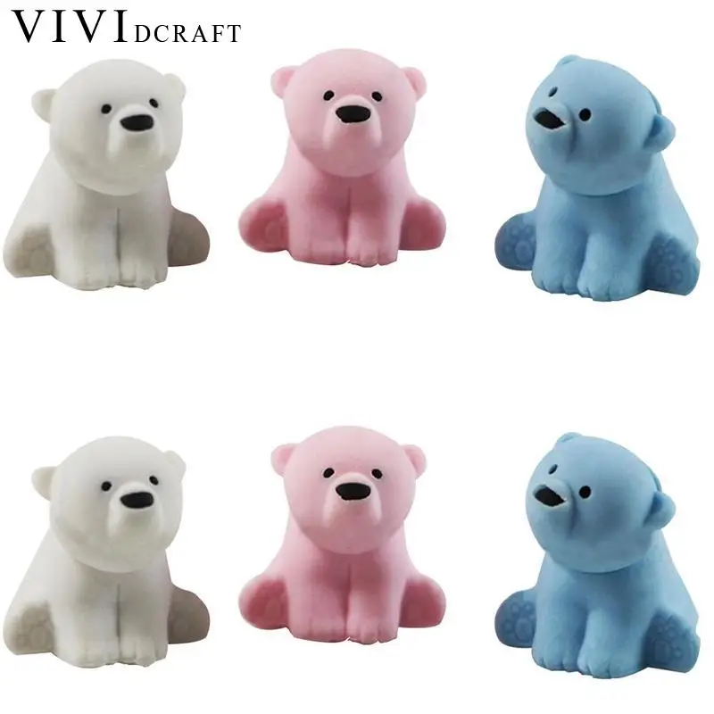 Vividcraft Kawaii школьные принадлежности 5 шт./партия милый ластик с мультяшным рисунком