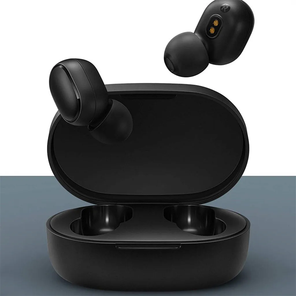 Xiaomi Redmi AirDots TWS Bluetooth наушники с микрофоном громкой связи беспроводной Bluetooth спортивный музыкальный привод