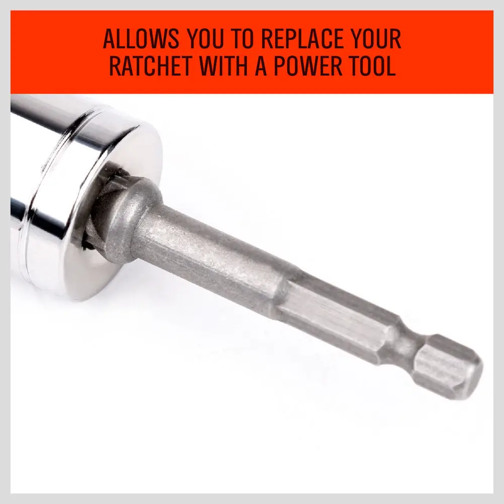 3 шт. удлинители для дрели из хромованадиевой стали с шестигранным хвостовиком на