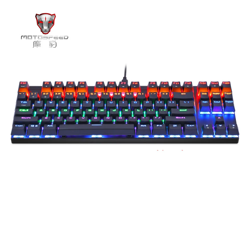 MOTOSPEED двухрежимные Bluetooth беспроводные/Проводные цветные RGB с подсветкой