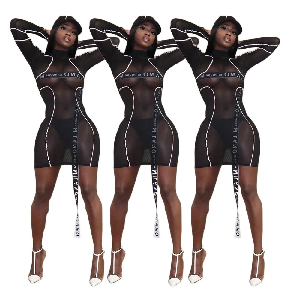 Европейская и американская Женская мода черная перспективная линия круглый