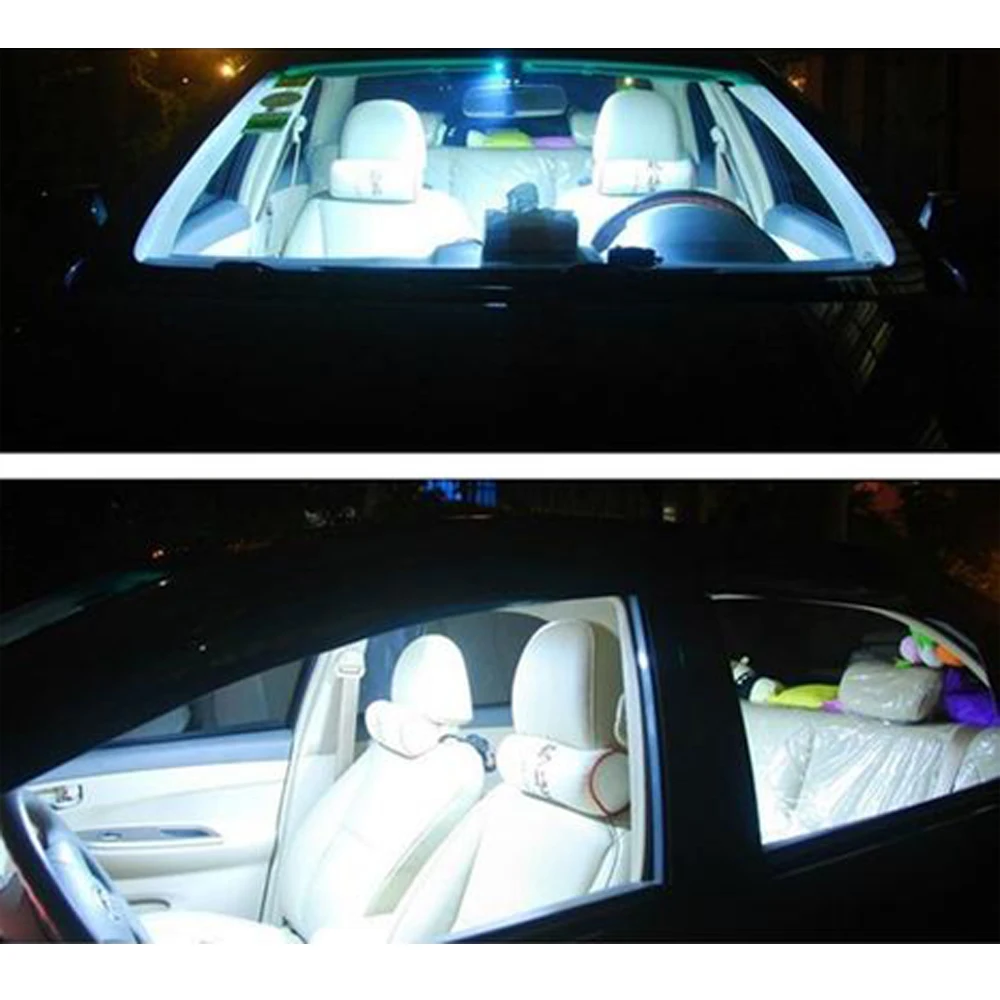 100 шт./лот C5W 1210 16 SMD Led 31 мм 36 39 41 м Festoon Dome LED интерьер автомобиля Панель Чтение