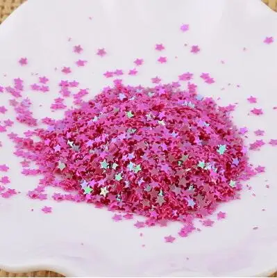 3 мм свободная звезда форма плоские блестки DIY украшения для ногтей