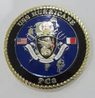 new model and most popular epoxy painted flag coin