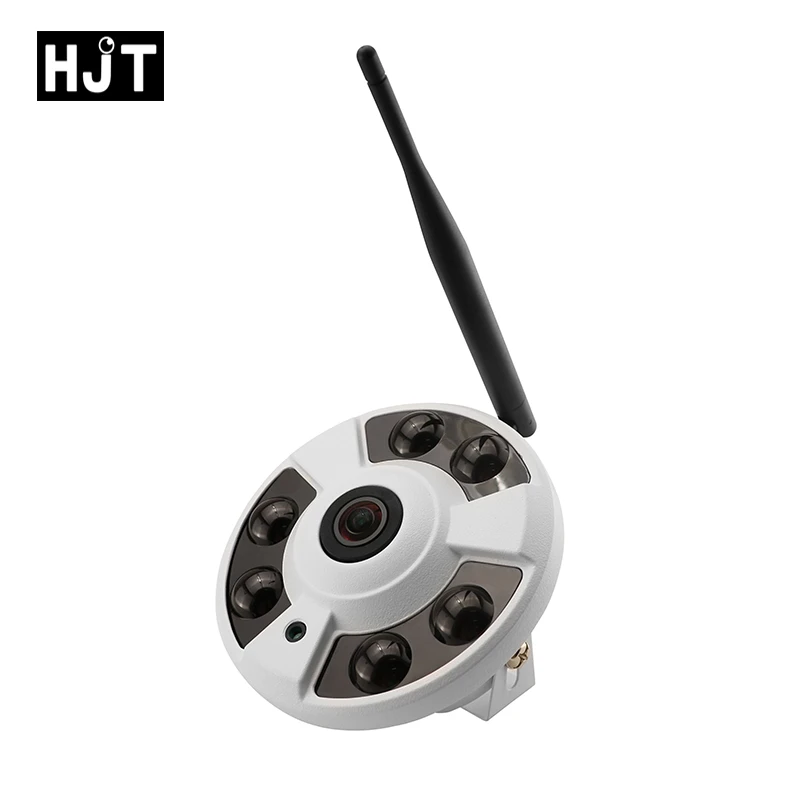 HJT Micro SD карта HD Wifi 1.0MP 720P Беспроводная ip камера рыбий глаз широкоугольный купол