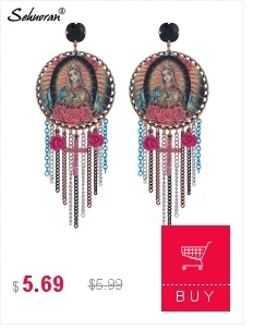 Sehuoran OOrbellen Boho серьги-подвески для женщин Aretes Brincos подвеска в виде змеи модное ювелирное изделие массивные свадебные серьги
