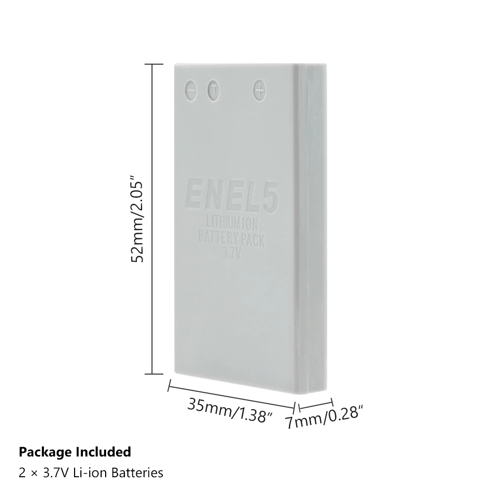 Запасные аккумуляторы для Nikon Coolpix 3700 4200 5200 5900 7900 1150mAh P5100 P6000 P80 P90 P100 P500 |