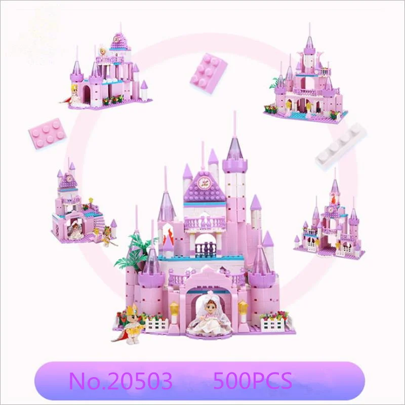 

0721 City Girl Friends Big Garden Villa Model Building Blocks Brick Compatible My Style Technic Playmobil Toys For Children