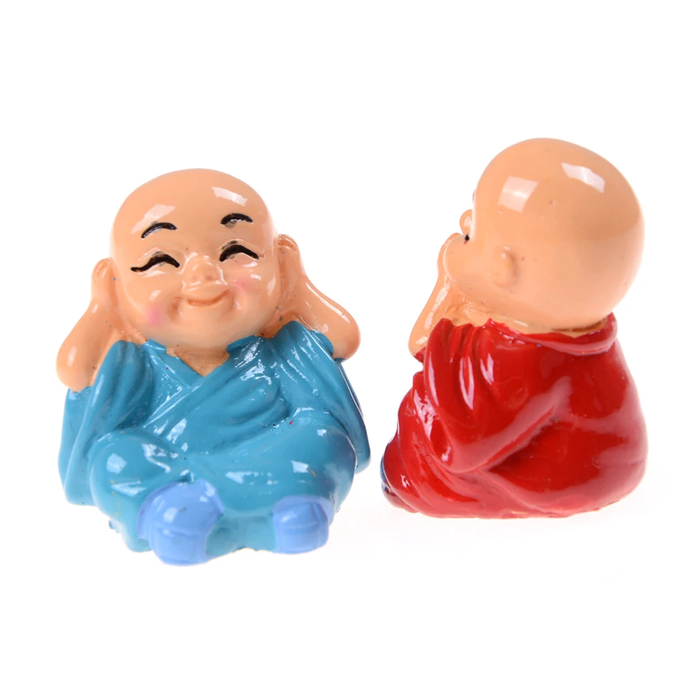 1 шт. куклы Maitreya подарки фигурки &quotМаленькие монахи&quot Будда кунг-фу прекрасный