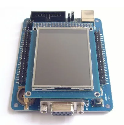 Бесплатная доставка! ARM Cortex M3 STM32F103VET6 STM32 макетная плата с 2.4TFT сенсорным ЖК