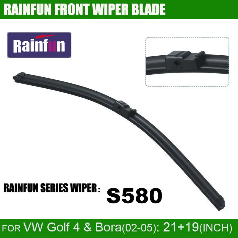 Щетка стеклоочистителя Автомобильная RAINFUN для VOLKSWAGEN BORA & GOLF 4/GOLF MK4(02 05) 21 + 19