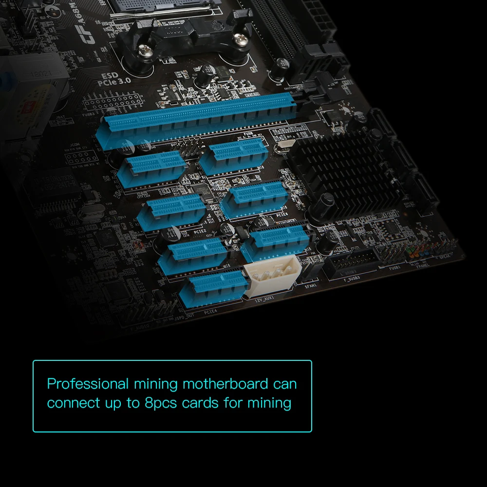 Красочные C.A68M-BTC YV14 системная плата материнской платы для AMD A68 SATA3.0 ATX материнская плата для Шахтерских шахтеров