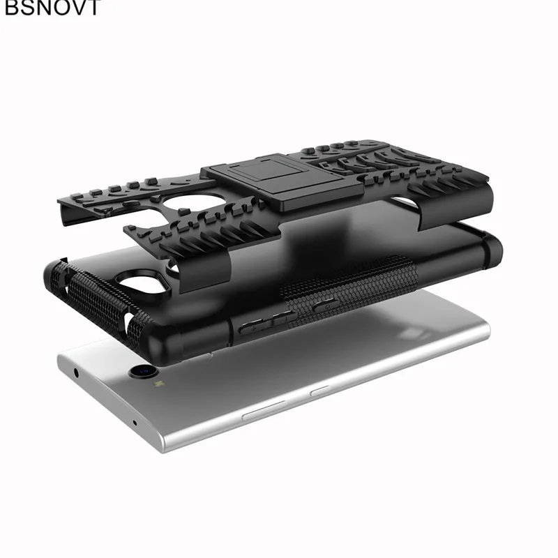 For Sony Xperia L2 Case Dual Layer Armor Anti-knock Phone Cover H3311 H3321 BSNOVT | Мобильные телефоны и аксессуары