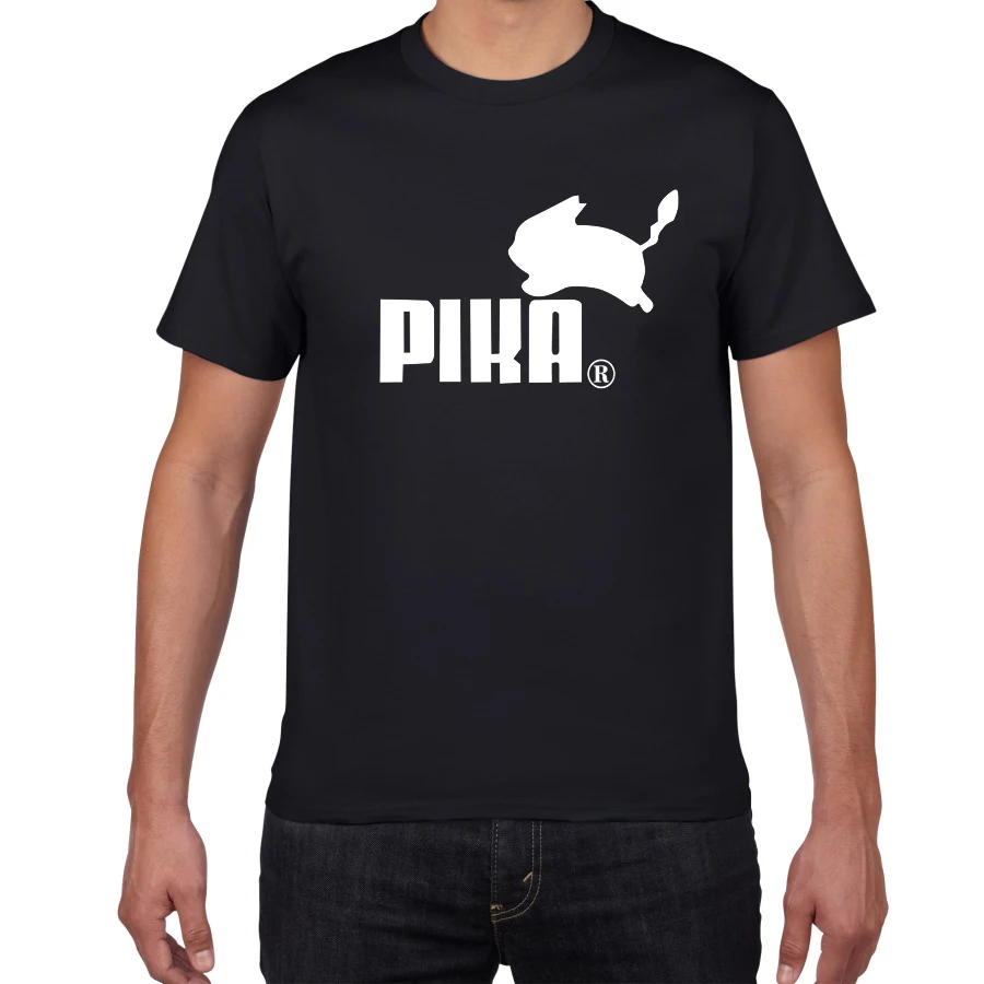 Забавная футболка, милые футболки homme Pumba/Pira, мужские хлопковые топы с короткими рукавами, крутая футболка, летний Трикотажный костюм, футболка для мужчин