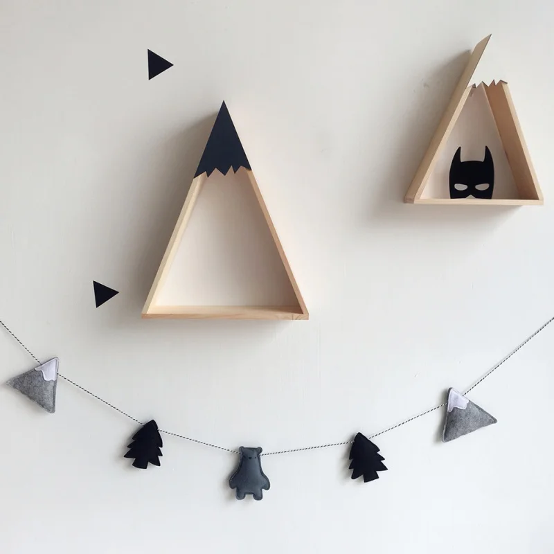 Шерстяные шарики в скандинавском стиле; декор для детской комнаты; Ловец снов; колокольчики; подвесные настенные украшения; Habitacion; подарок для малышей; домашняя гостиная